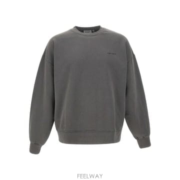 당일배송 칼하트 자수 크루넥 스웨트셔츠