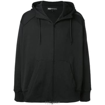 당일배송 요지야마모토 요지 스컬 지퍼 후디