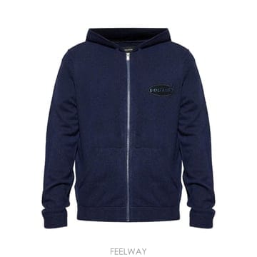 당일배송 쟈딕앤볼테르 로고 패치 후드 집업