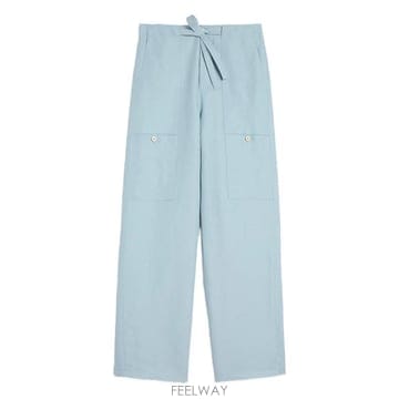 당일배송 질샌더  리넨 혼방 카고 팬츠