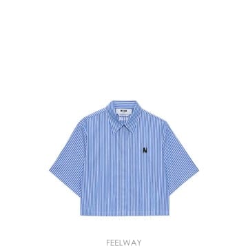 당일배송 엠에스지엠 스트라이프 셔츠