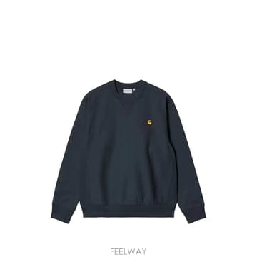 당일배송 칼하트 아메리칸 스크립트 로고 스웨트셔츠