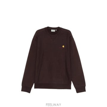 당일배송 칼하트 로고 자수 스웨트셔츠