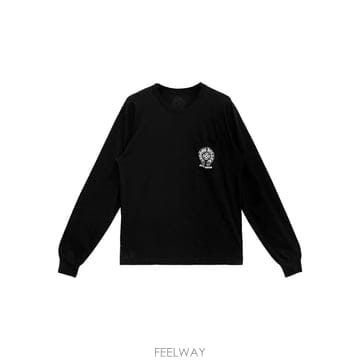 당일배송 크롬하츠 뉴욕  블랙  긴소매 티셔츠