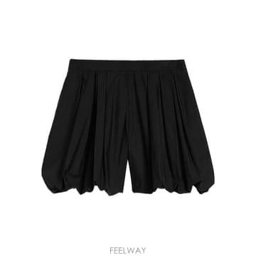 질샌더 개더 벌룬 포플린 쇼츠