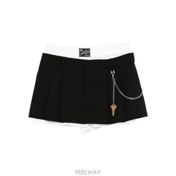당일배송 알렉산더왕 플리츠 키 디테일 쇼츠