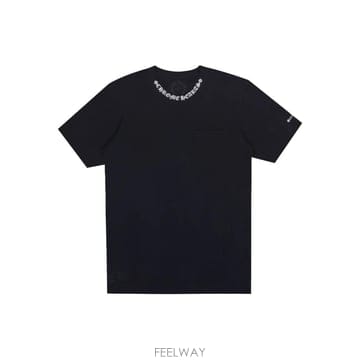 ũ 크롬하츠 넥 로고 티셔츠