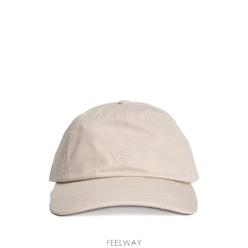 당일배송 요지야마모토 로고 자수 캡 모자
