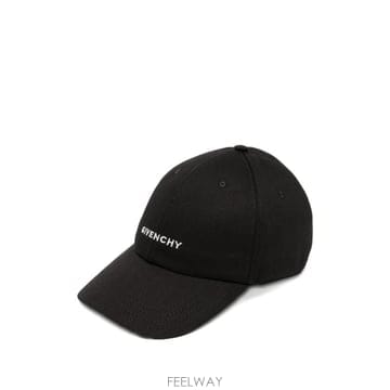 지방시 로고 자수 캡 모자
