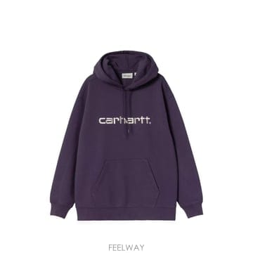 당일배송 칼하트 로고 프린트 후디