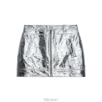 당일배송 쟈딕앤볼테르 존 지퍼 미니 스커트