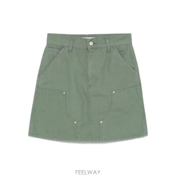 당일배송 칼하트 더블 니 미니 스커트