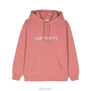 당일배송 칼하트 로고 자수 후디