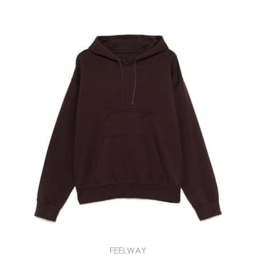 지방시 로고 엠보싱 드로스트링 후드 티셔츠