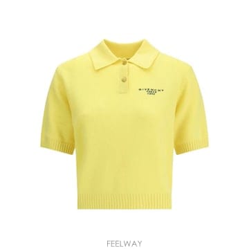 당일배송 지방시 반소매 로고 폴로 탑
