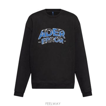 당일배송 아더에러 로고 자수 스웨트셔츠