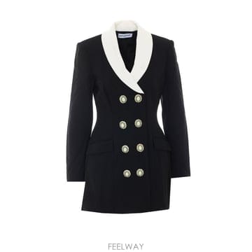 26 F/W 셀프 포트레이트 테일러 블레이저 미니 드레스 054S/B B0012263096