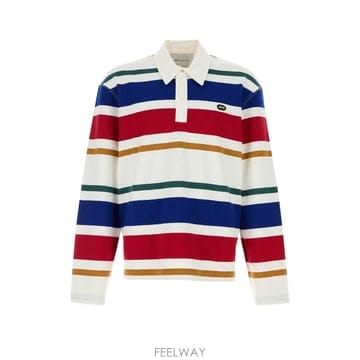 Ami �ƹ� STRIPEDPOLOWITHAMIBOUCLETTEOVALPAT B0442263157�ƹ� STRIPEDPOLOWITHAMIBOUCLETTEOVALPAT B0442263157