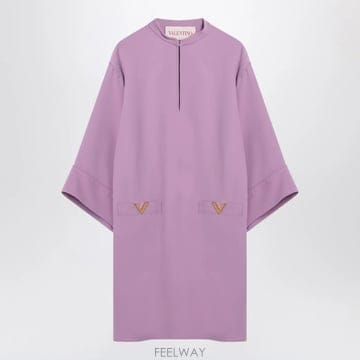 25 S/S 발렌티노 라일락 실크 미니 드레스 6B3VAEW11MM- B0051969407