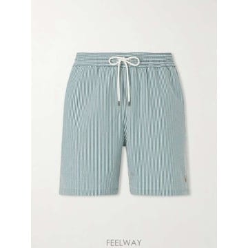 26 F/W 폴로 랄프로렌 트레블러 스트라이프 스트레이트레그 미드렝스 B0082050102