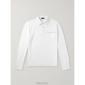 제냐 LOGOAPPLIQUED 코튼피케 폴로 셔츠 UF392A9 F B0081662642