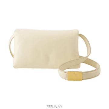 23 F/W 마르니 호보 PRISMA 백 MARNI 레더 베이지 SB B0731434537