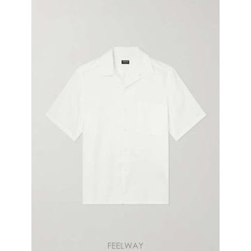 제냐 CONVERTIBLECOLLAR 린넨 셔츠 UHX31A3-SC B0082119504