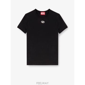 디젤 언큐티스롱 OD 티셔츠 핑크
