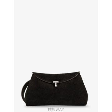 토템 TLOCK 스웨이드 핸드백 234WAL944LE0004040 B0652050195