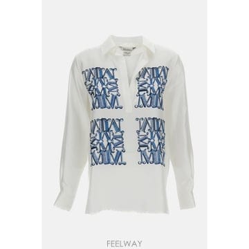 26 F/W 막스마라 프린트 실크 셔츠 2621116051600004 B0032185382