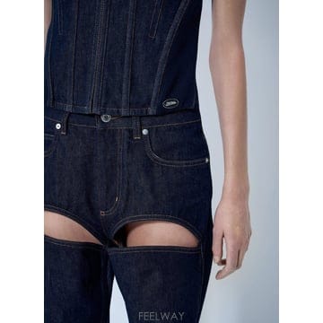 26 S/S 장 폴 고티에 데님 코르셋 26/01-W-TO392-D0 B0112028933