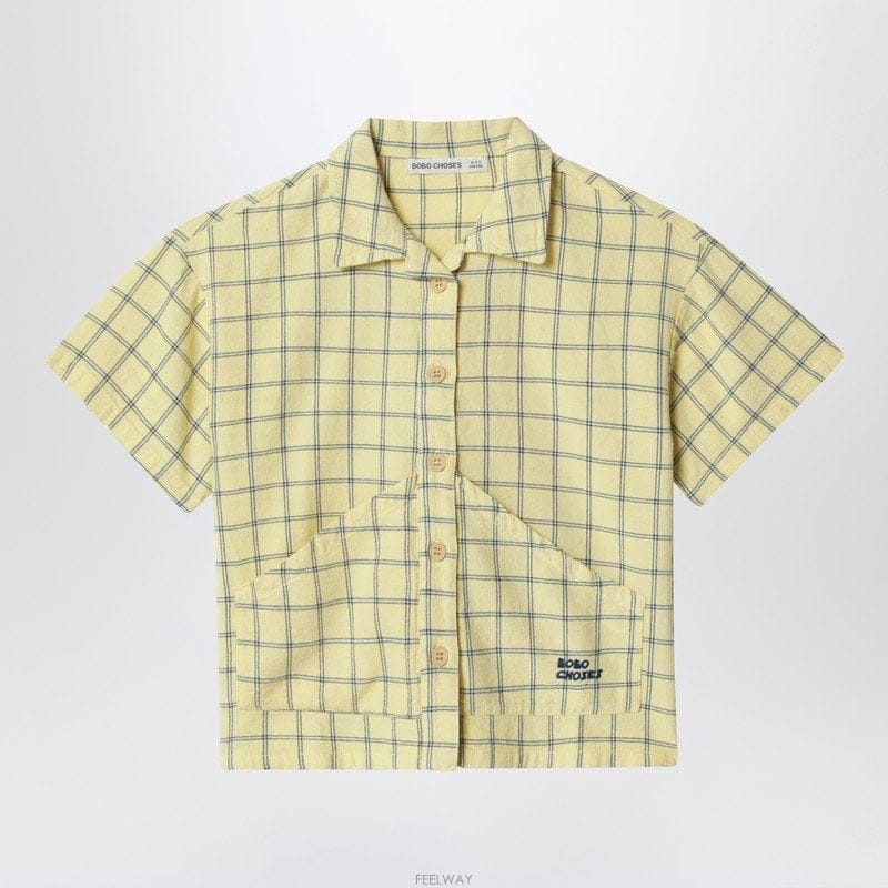 BOBO CHOSES 26 S/S �������� ���ο� ���� WITH üũ ���� (KIDS )  B005195189026 S/S �������� ���ο� ���� WITH üũ ���� (KIDS )  B0