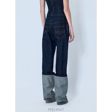 26 S/S 장 폴 고티에 컷 아웃 와이드 레그 진 26/01-W-T B0112028957