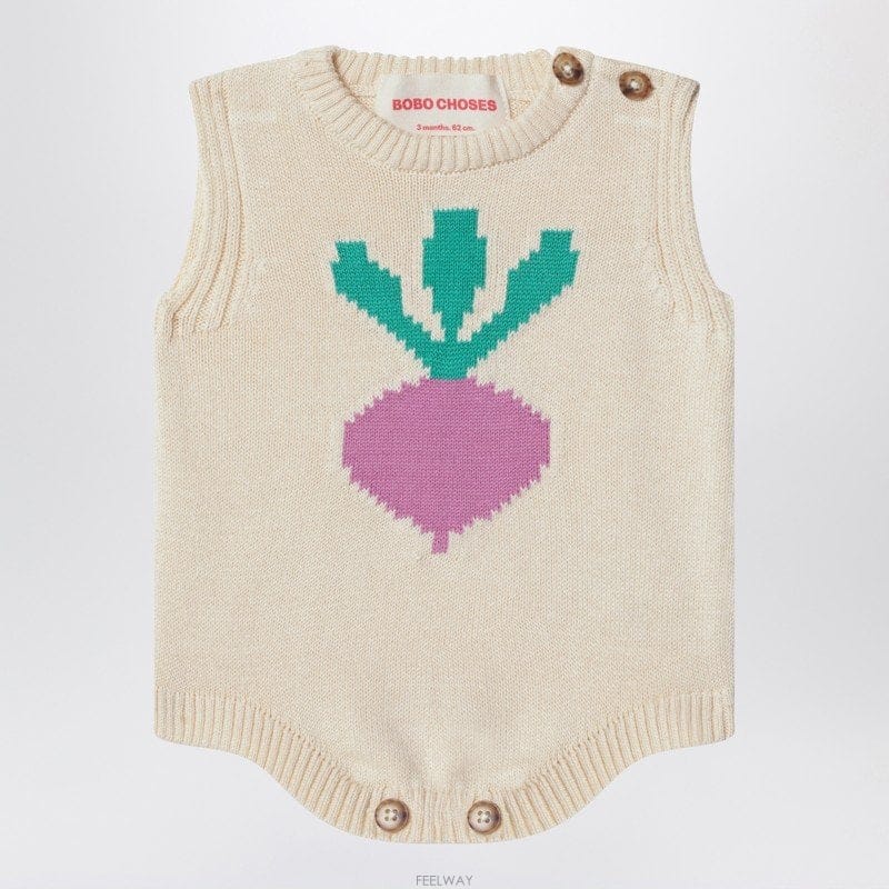 BOBO CHOSES 26 S/S �������� RADISH ROMPER �� ��ư ��Ʈ (KID B005195190226 S/S �������� RADISH ROMPER �� ��ư ��Ʈ (KID B00519