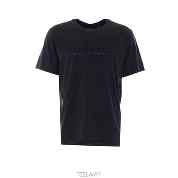 무스너클 반팔 티셔츠 Black