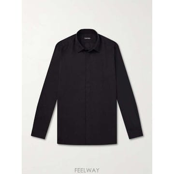 톰포드 크랙 실크 셔츠 HRVF01-S0274 B0082119498