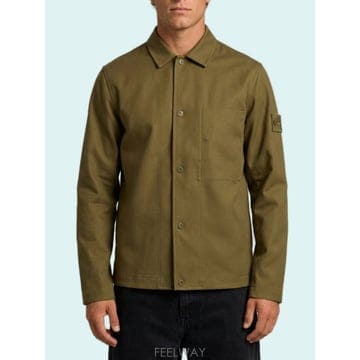 26 F/W 스톤 아일랜드 밀리터리 그린 고스트 오버셔츠 L2S151 B0022263372