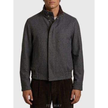 26 F/W 라르디니 ANTHRACITE BARCON 봄버 자켓 AC B0022263380