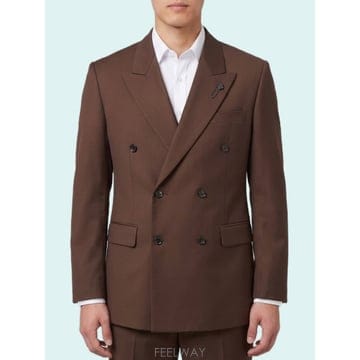 26 F/W 라르디니 브라운 FEELING 더블브레스티드 자켓 AC5 B0022263387