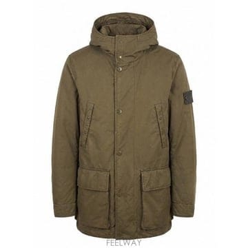 스톤 아일랜드 데이비드TC 쇼츠 파카 SI 고스트 L2S154100 B0172263413