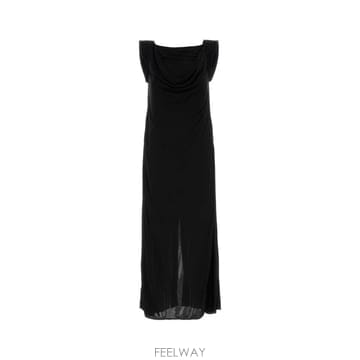 보테가 베네타 아비토 드레스 DOPPIA SPALLINA 스웨이드  B0442259624