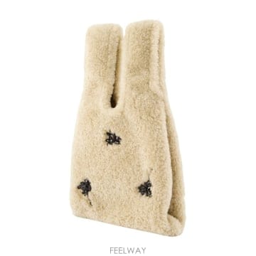 26 F/W 시몬 로샤 미니 쇼퍼 백 시모네 ROCHA 페이크 퍼 베 B0732250987