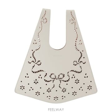 26 F/W 시몬 로샤 미니 레이저컷 쇼퍼 백 시모네 ROCHA 레더 B0732250991