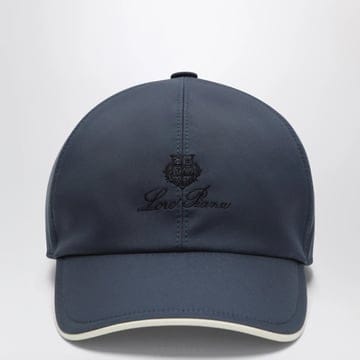 26 F/W 로로 피아나 베이스볼 캡 블루 네이비 인 폴리아미드 FX B0052263561