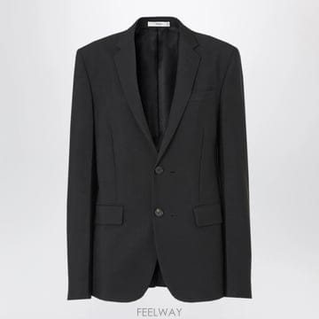 26 F/W 펜디 블랙 KID 모헤어 블레이저 FJ7797B1G1-F B0052263576