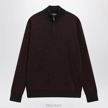 26 F/W 로로 피아나 로드스터 캐시미어 점퍼 인 BORDEAUXB B0052263581