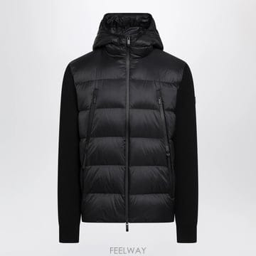 26 F/W 몽클레어 블랙 패딩 후드 가디건 9B00007M1131- B0052263607