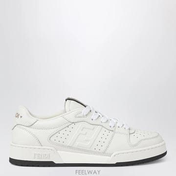 26 F/W 펜디 LOWTOPS MATCH 트레이너 인 화이트 레더  B0052263625
