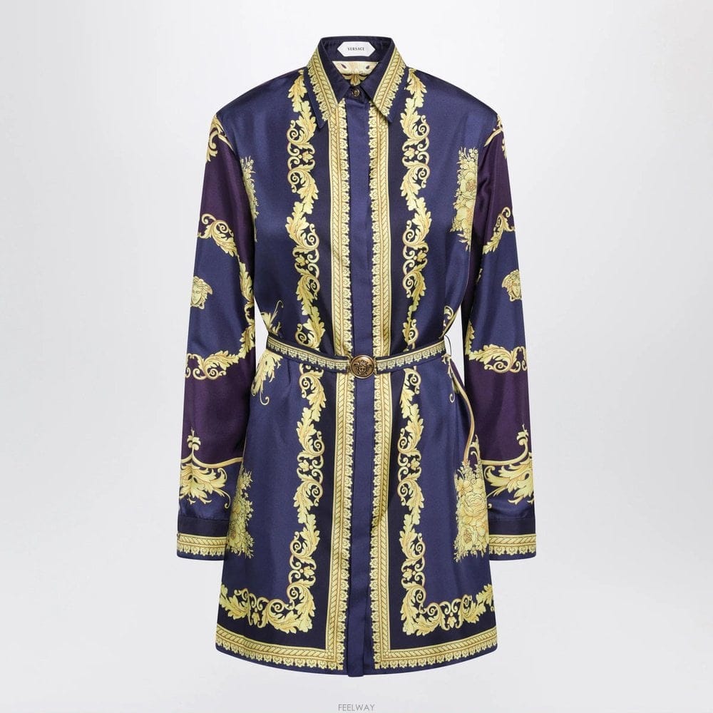 Versace 26 F/W ������ü EGGPLANT ĳ�ù̾� �̴� �巹�� WITH  B005226366826 F/W ������ü EGGPLANT ĳ�ù̾� �̴� �巹�� WITH  B0