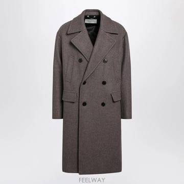 26 F/W 드리스 반 노튼 토프 더블브레스티드 코트 인 A 울 블렌 B0052263676